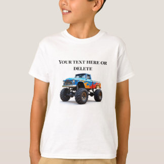 Camiseta Niños Monstruos Camiones Cumpleaños