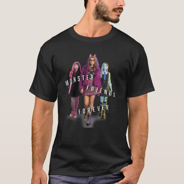 Camiseta Niños Monstruosos Monstruos Amigos Por Siempre (Anverso)