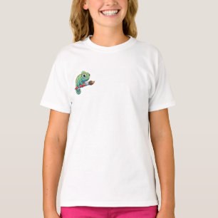 Camiseta Niños montando un pincel camaleón