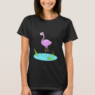 Camiseta Niños Motivos Animales Niños Equipo Flamingo Niños