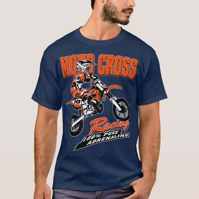 Camiseta Niños Motocross Dirt Bike Kids MX (Anverso)