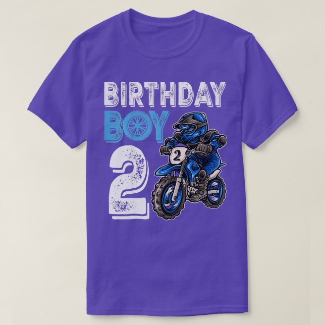 Camiseta Niños Motocross MX 2º regalo Bicicleta Sucia de 2  (Diseño del anverso)