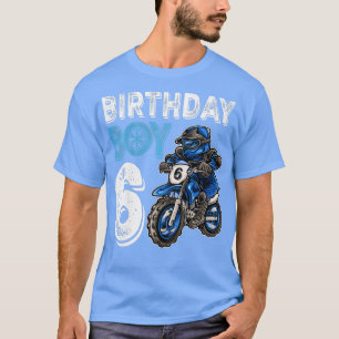 Camiseta Niños Motocross MX 6Regalo Bicicleta Sucia de 6 añ