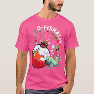 Camiseta Niños Mujeres Tema De La Pesca Del Segundo Día Del