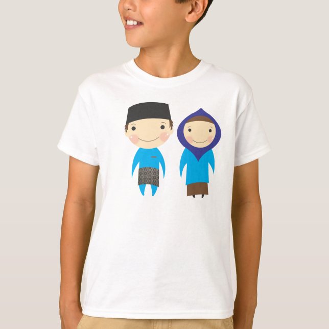 Camiseta niños musulmanes (Anverso)
