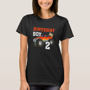 Camiseta Niños Nacimiento Niño 2 Carro de dos carreras Rac