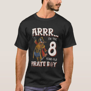 Camiseta Niños Nacimiento Pirata Niño Pirata de 8 años