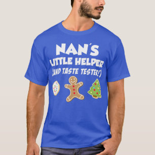 Camiseta Niños Navidades ayudantes de Nan cocinan al horno