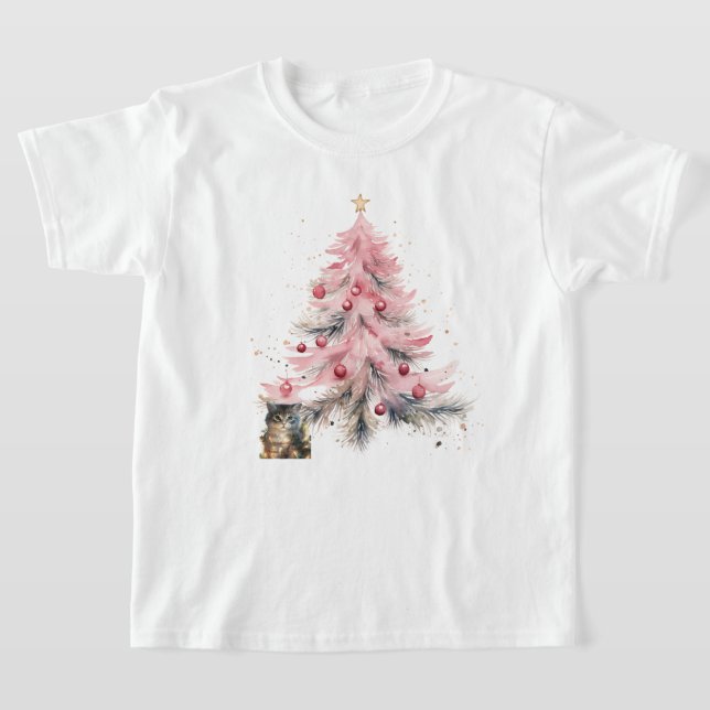Camiseta Niños Navidades Kitty T-Shirt (Distribución)