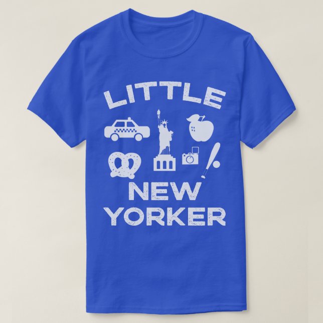 Camiseta Niños neoyorquinos neoyorquinos de Nueva York niño (Diseño del anverso)