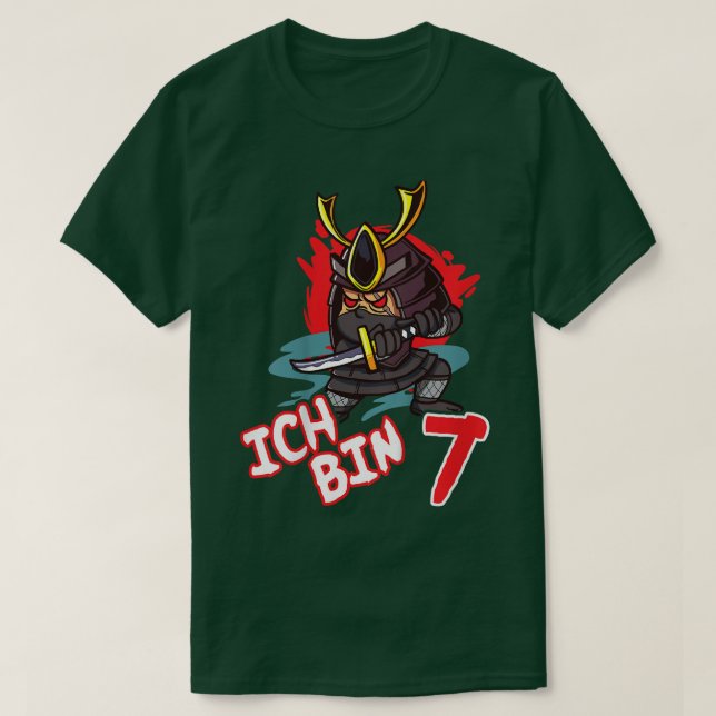 Camiseta Niños Ninja    Noveno Samu (Diseño del anverso)