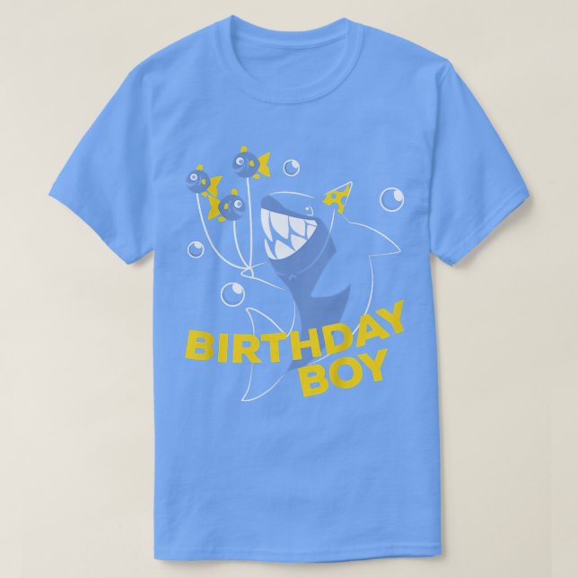 Camiseta Niños niño cumpleaños SharkOcean tema a la juventu (Diseño del anverso)