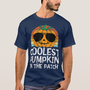 Camiseta Niños Niños Calabaza Más Cómoda En El Niño Parche