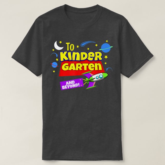 Camiseta Niños Niños Chicas Niños Al Infinito Y Más Allá De (Diseño del anverso)