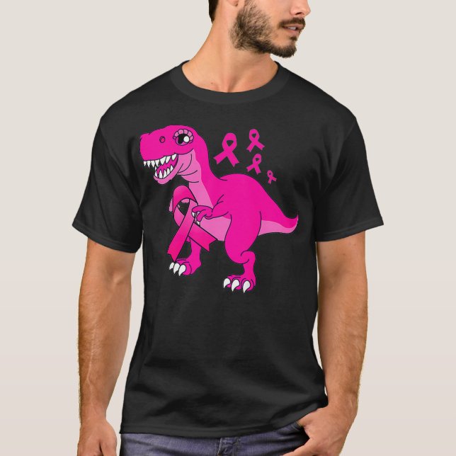 Camiseta Niños niños Cinta rosa para concienciar sobre el c (Anverso)