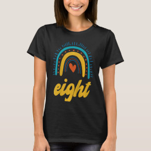 Camiseta Niños niños curados 8 años Ocho cumpleaños Hea de