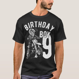 Camiseta Niños niños de 9 años Niño Cumpleaños Chico Dirt B
