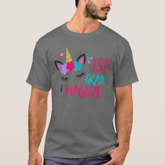 Camiseta Niños niños de primer grado de Unicornio niños peq