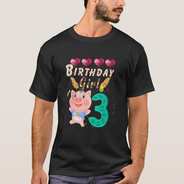 Camiseta Niños niños niños niños niños de 3 años de edad Ce (Anverso)