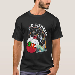 Camiseta Niños Niños Sexto Tema De Pesca De Los Jornadas Pa