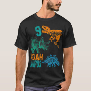 Camiseta Niños Noah Saurus Noveno Boys Rex Bday Fiesta