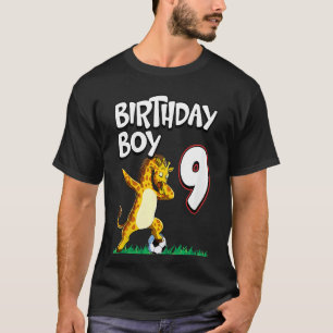 Camiseta Niños Noveno Fútbol de Niño de Cumpleaños 1