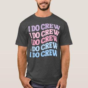 Camiseta Niños Novia Yo Sí Equipo Retro Bachelorette Party