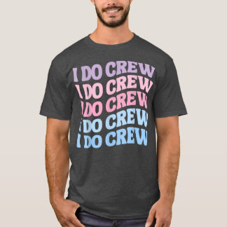 Camiseta Niños Novia Yo Sí Equipo Retro Bachelorette Party