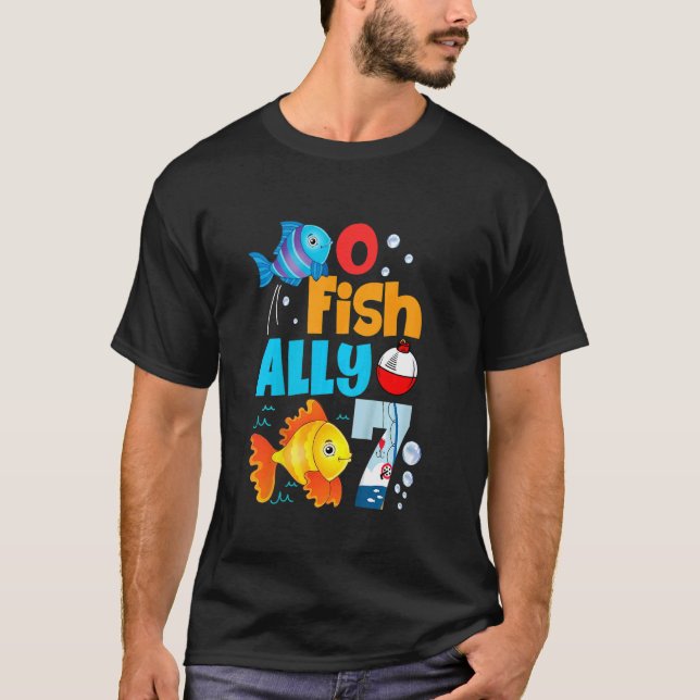 Camiseta Niños O Aliados Pescados Un Aniversario De La Ropa (Anverso)