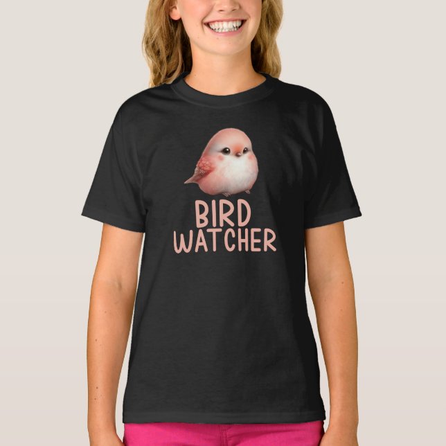 Camiseta Niños Observadores de Aves (Anverso)