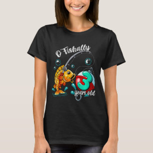 Camiseta Niños O'fishally 3 Años Cumpleaños De 3 Años De Pe