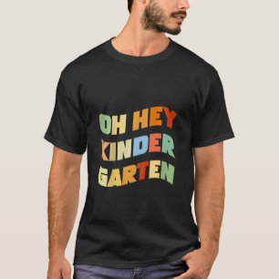 Camiseta Niños Oh Hola Kinder Back To School Para Maestro