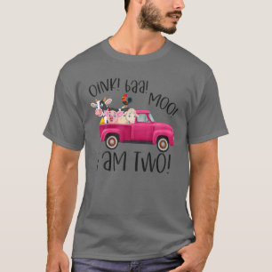 Camiseta Niños Oink Baa Moo Soy Dos Animales De Granja Cam