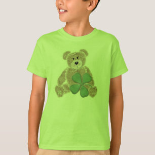 Camiseta Niños oso de chamrock santroposo