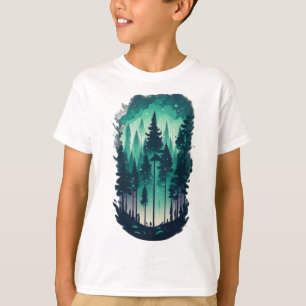 Camiseta Niños paisajistas de Pine Forest