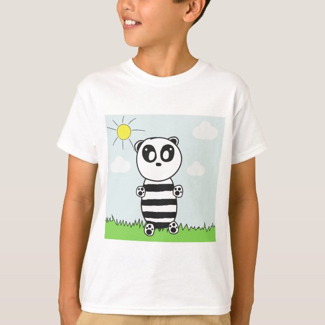 Camiseta Niños Panda  (Anverso)