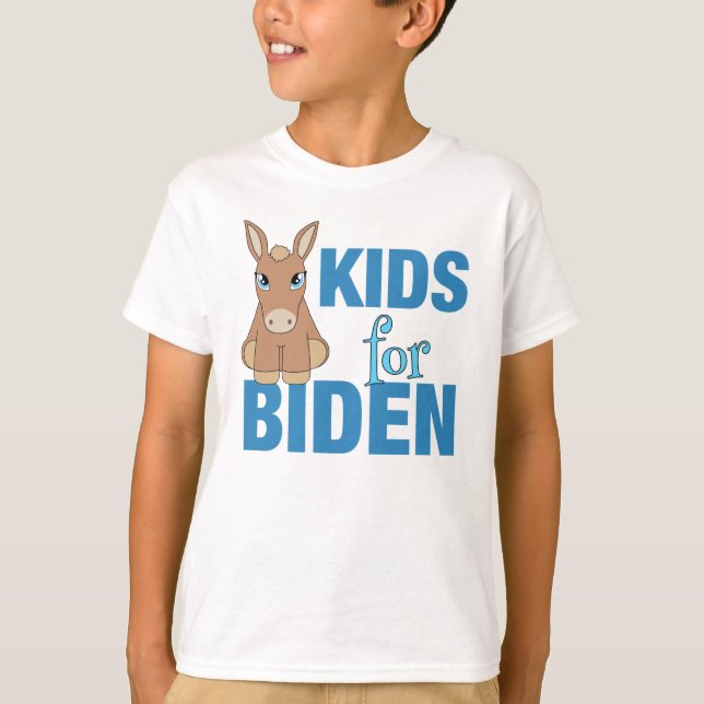 Camiseta Niños para Biden (Anverso)