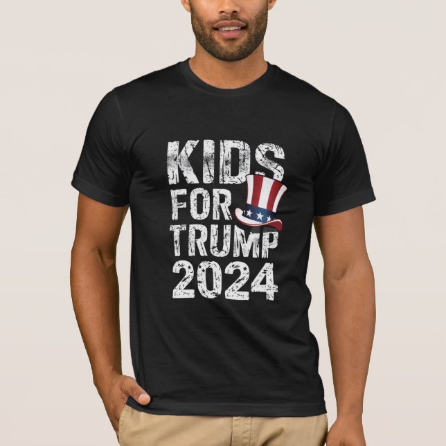 Camiseta Niños para las elecciones de Trump en Estados Unid (Anverso)