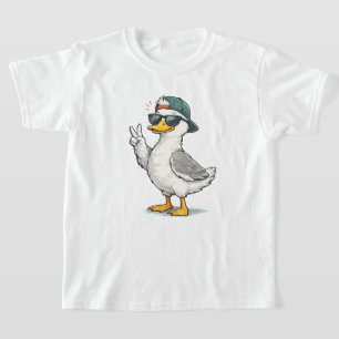 Camiseta Niños Pato Divertido