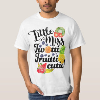 Camiseta Niños Pequeña Miss Twotti Fruitti Cutie Segundo cu