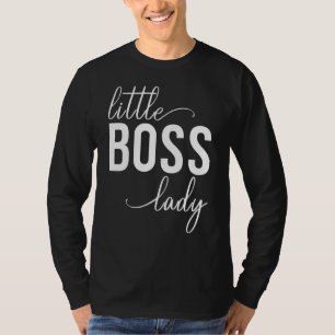 Camiseta Niños Pequeño Jefe Lady Niños Pequeño Chica