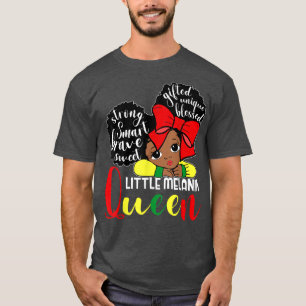 Camiseta Niños Pequeño Melanin Reina Orgullo Africano Hist 
