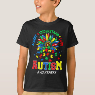 Camiseta Niños Pequeños autismo 1 Conciencia sobre las disc