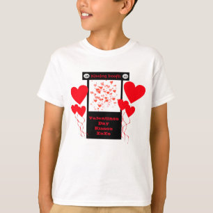 Camiseta Niños pequeños besando a los Día de San Valent