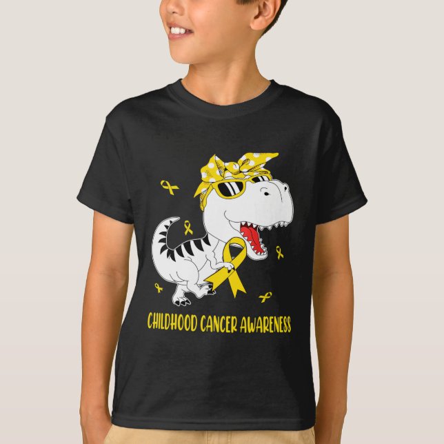 Camiseta Niños pequeños con dinosaurios (Anverso)
