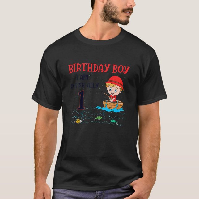Camiseta Niños Pequeños Pescadores De 1 Año Pescadores Niño (Anverso)