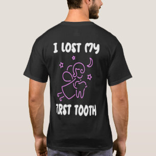 Camiseta Niños Perdí Mi Primer Hada de los Dientes Niños