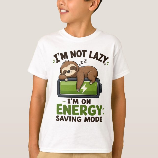 Camiseta Niños Perezosos (Anverso)