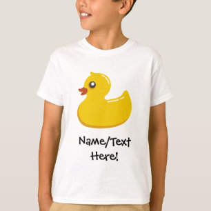 Camiseta Niños personalizados burbujas azules de goma del