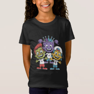 Camiseta Niños Personalizados coloridos con expresiones lúg